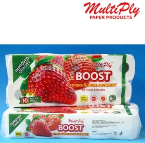 Multiply Toilet Paper 10x200 Sheets, 3ply