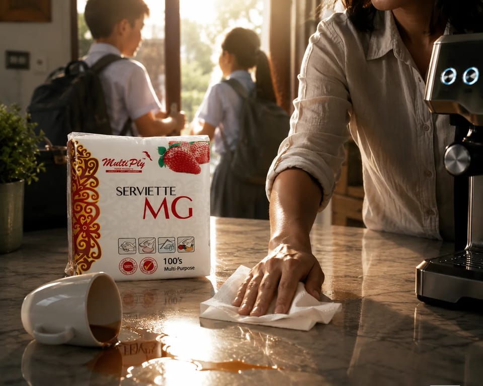 Multiply Serviette MG 100 Sheets, 1ply 6